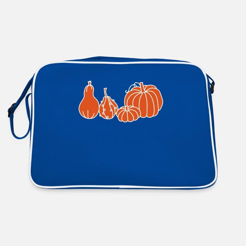Pumpkin and Squash Retro Bag