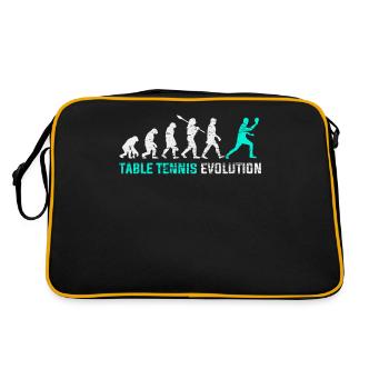 Table Tennis Evolution Joueuse De Tennis De Table - Sac Retro - noir/or - Dos