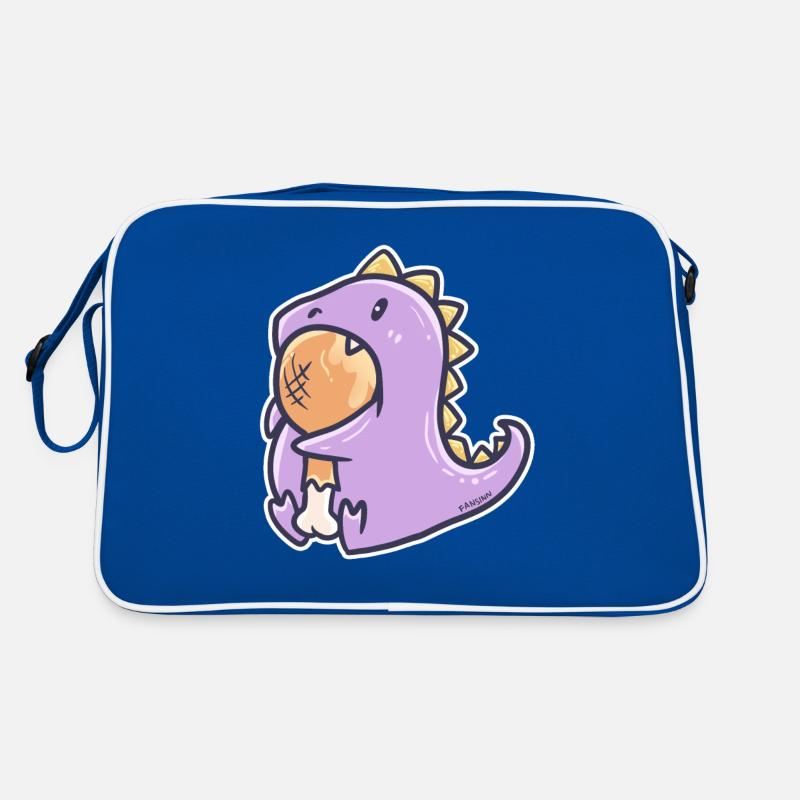 Fleischfresser Dinosaurier Illustration Geschenk Retro Tasche