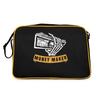 Money Maker - Sac Retro - noir/or - Dos