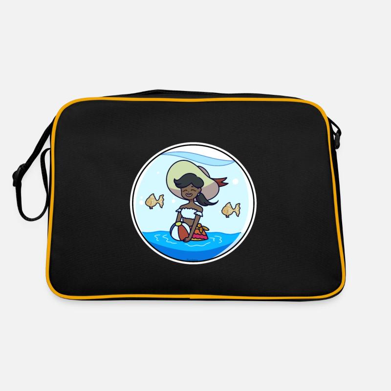 Poisson de mer d'été Sac Retro