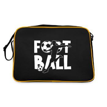 Football - Football - Sac Retro - noir/or - Dos