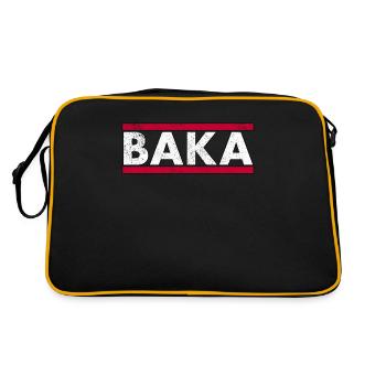 Baka anime - Sac Retro - noir/or - Dos