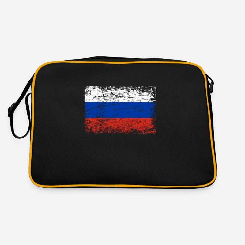 Russie drapeau russe drapeau usé Sac Retro