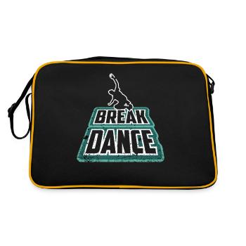 Breakdancing - Retro Bag - black/gold - Back
