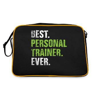 Entraîneur personnel - Sac Retro - noir/or - Dos