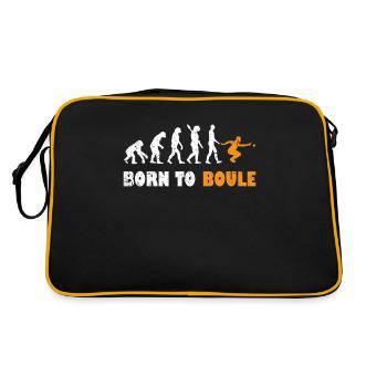 Boule Evolution - Retro Tasche - Schwarz/Gold - Hinten