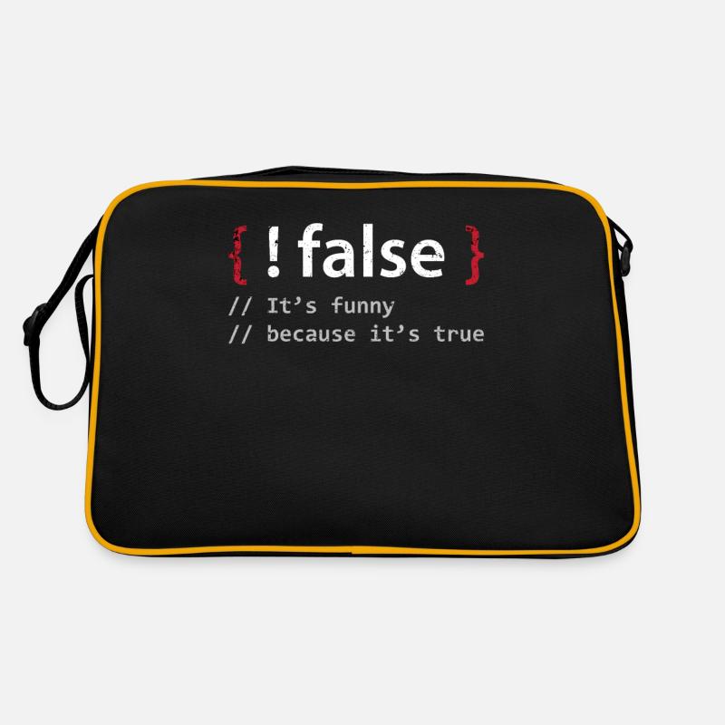 Coder PC programmer Retro Bag
