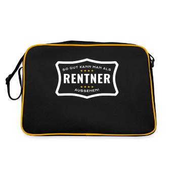 Retraité Aussi bien que l’on peut avoir l’air pension 2020 - Sac Retro - noir/or - Dos