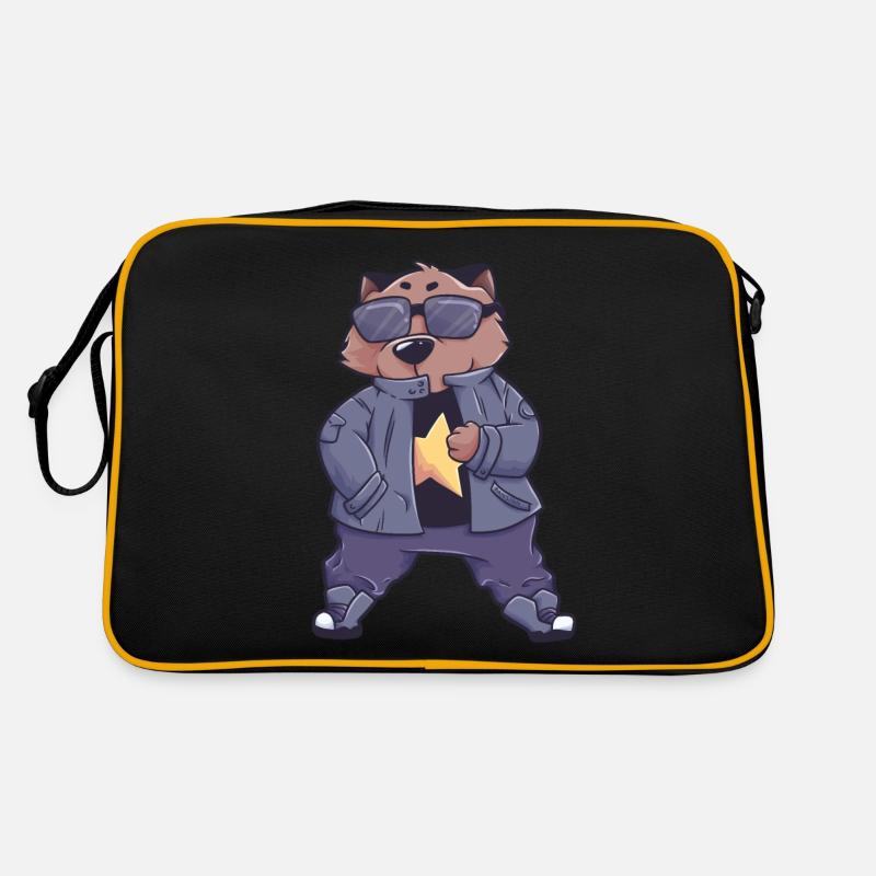 Wombat Australien Beuteltier Geschenk Retro Tasche