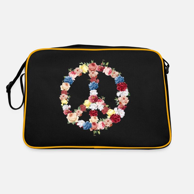 signe de la paix Sac Retro
