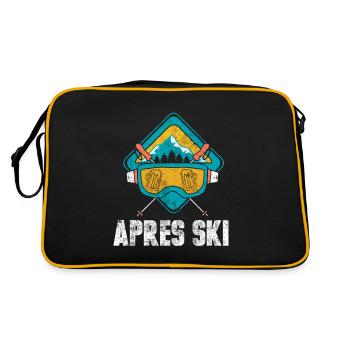 Apres ski - Sac Retro - noir/or - Dos