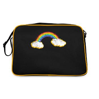 rainbow - Retro Bag - black/gold - Back