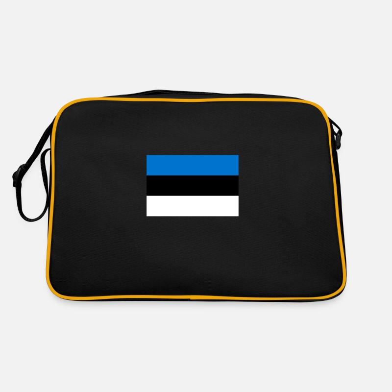 Estonie drapeau estonien drapeau Sac Retro