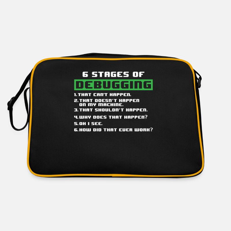 Debugging programmer Retro Bag