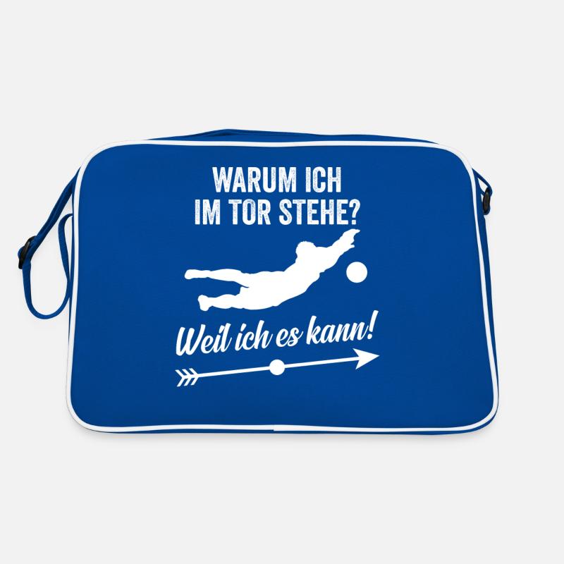 Fußball Torwart Retro Tasche