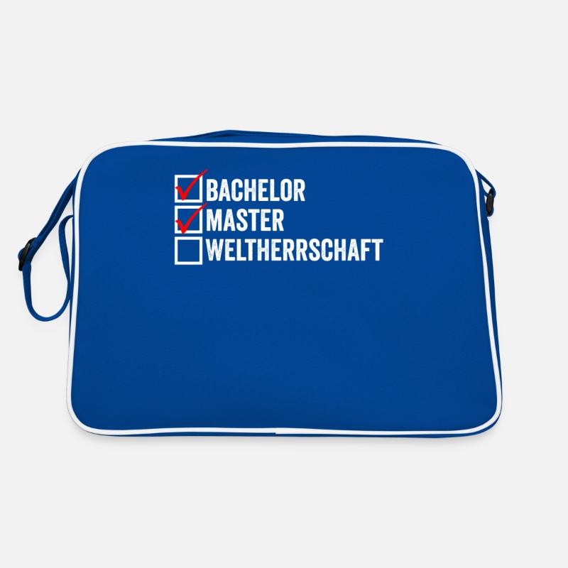 Master Studium Uni Retro Tasche