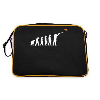 Tir au pigeon d'argile Evolution - Sac Retro - noir/or - Dos