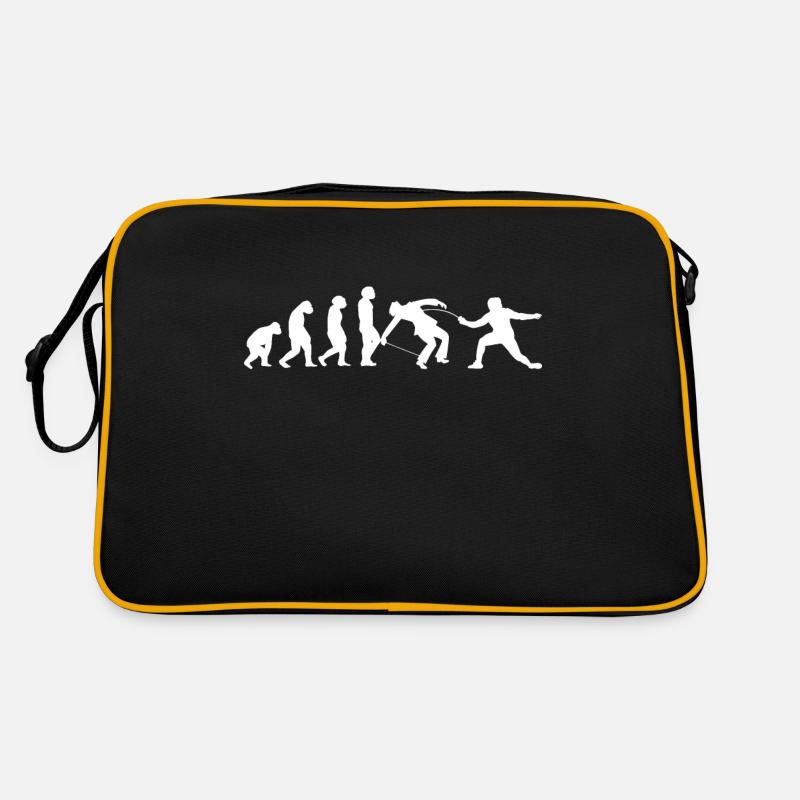 EVOLUTION Fechten Training Fechter Florett FENCING Retro Tasche