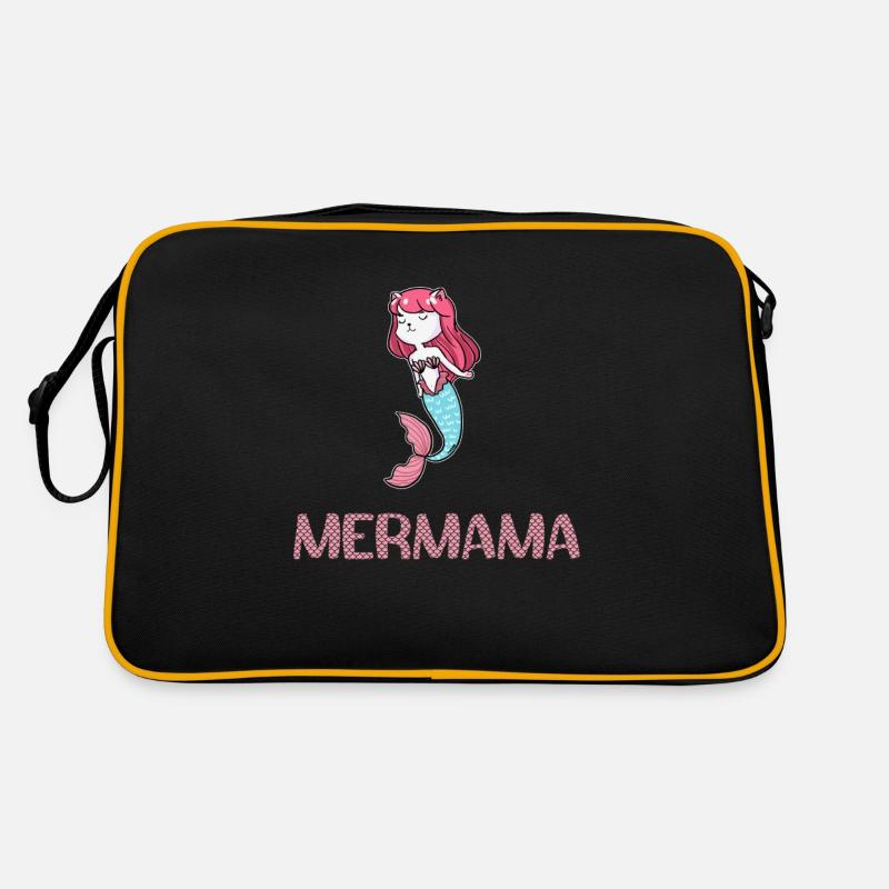 Sirène sirène mère sirène d'eau Sac Retro