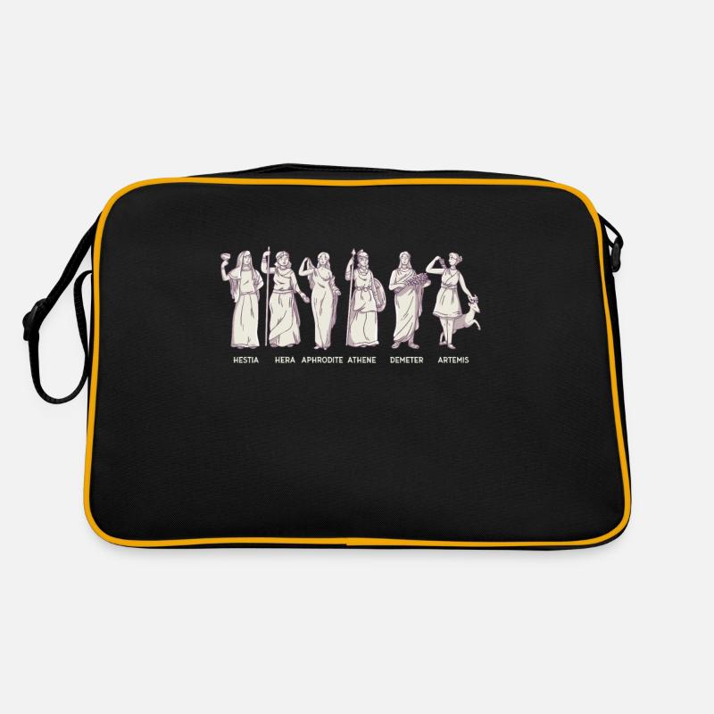Grèce Athènes GODDESSES GRECQUES Vacances Sac Retro