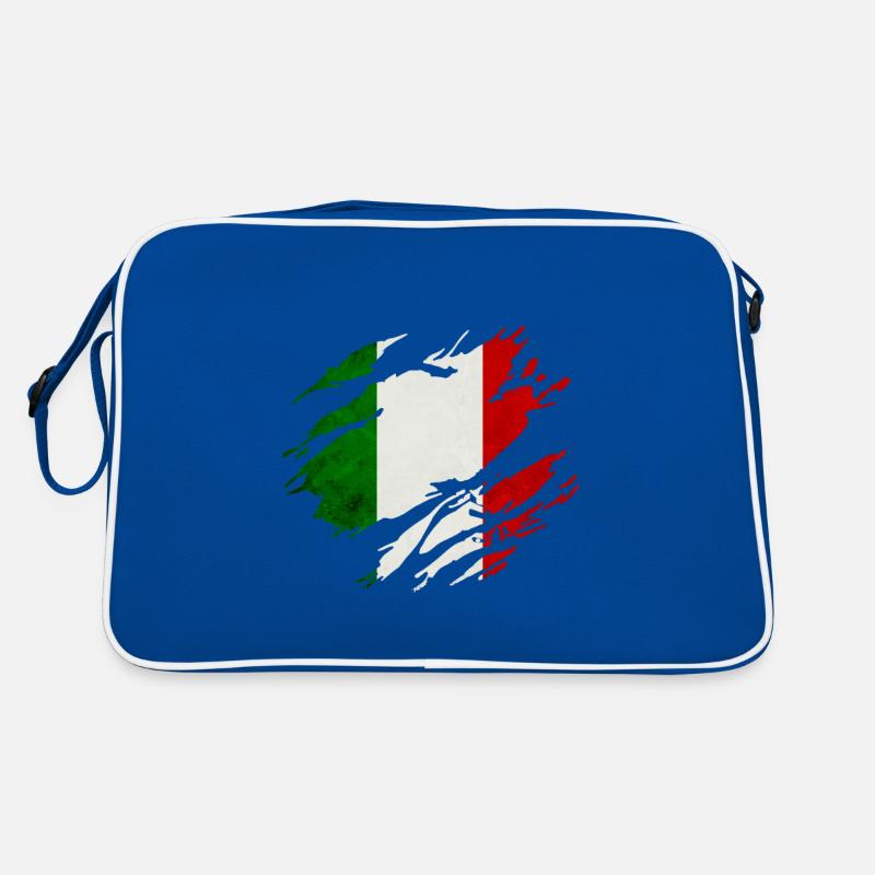 Drapeau Italie Sac Retro