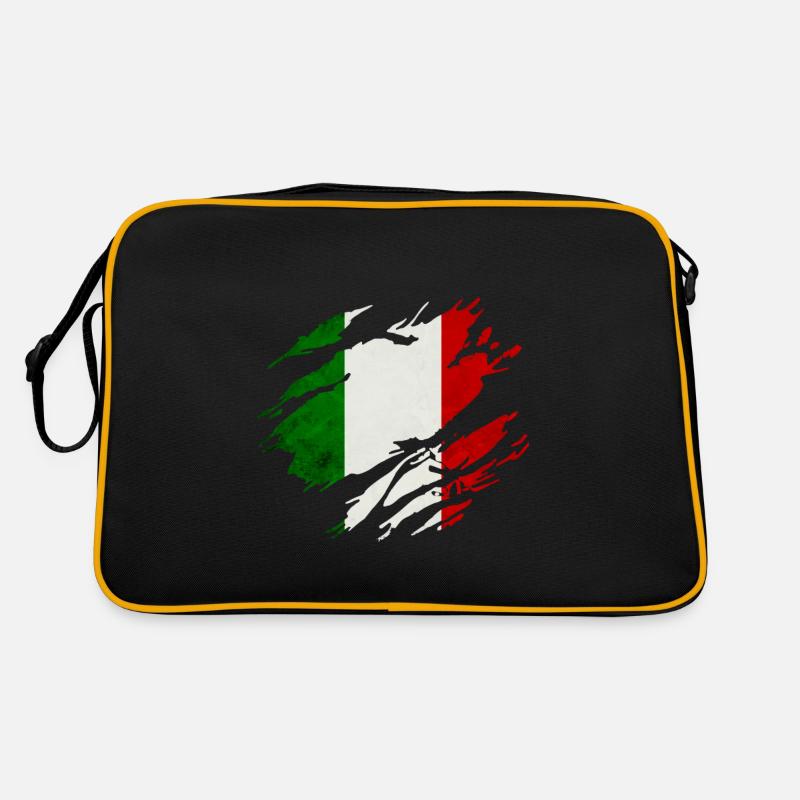 Drapeau Italie Sac Retro
