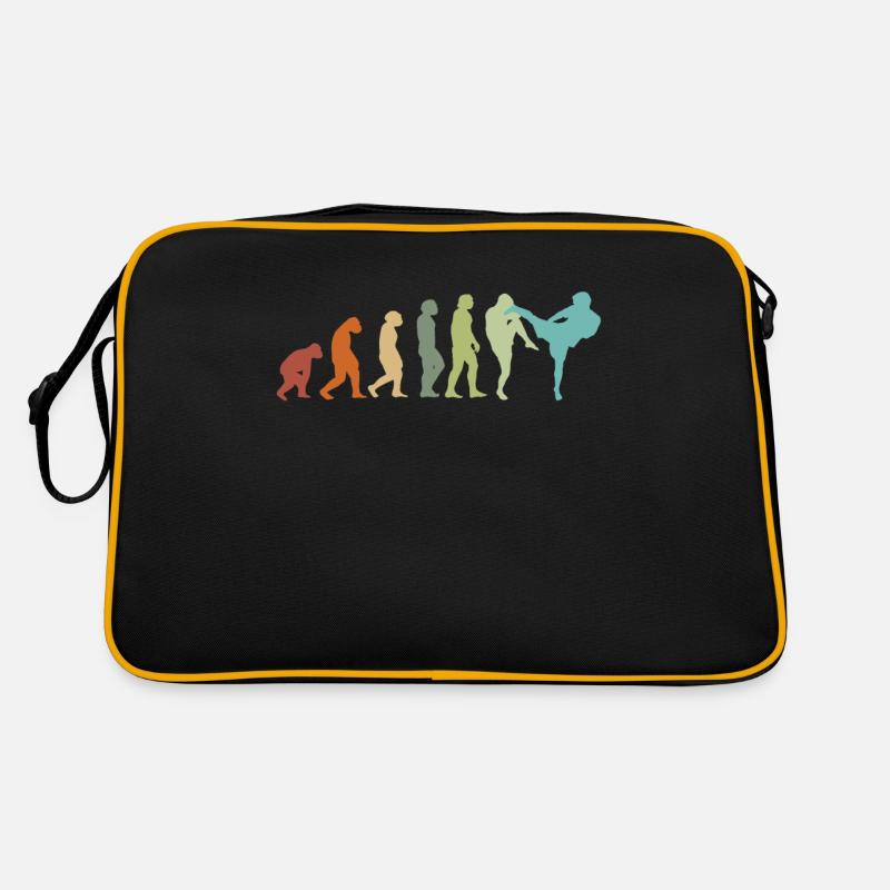 EVOLUTION Kickboxen Kickboxer Kampfsport vintage Retro Tasche