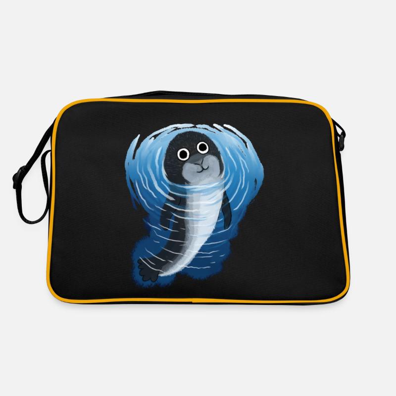 phoque phoque phoque animaux marins sous l’eau Enfants Sac Retro