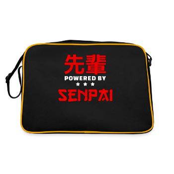 Senpai Anime - Retro Bag - black/gold - Back