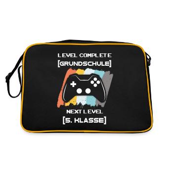 Formation de 5e classe Niveau de jeu de 5e classe - Sac Retro - noir/or - Dos