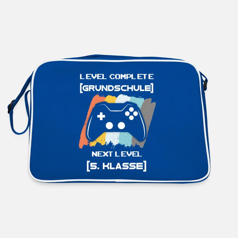 5 Klasse Einschulung 5. Klasse Gaming Level Retro Tasche