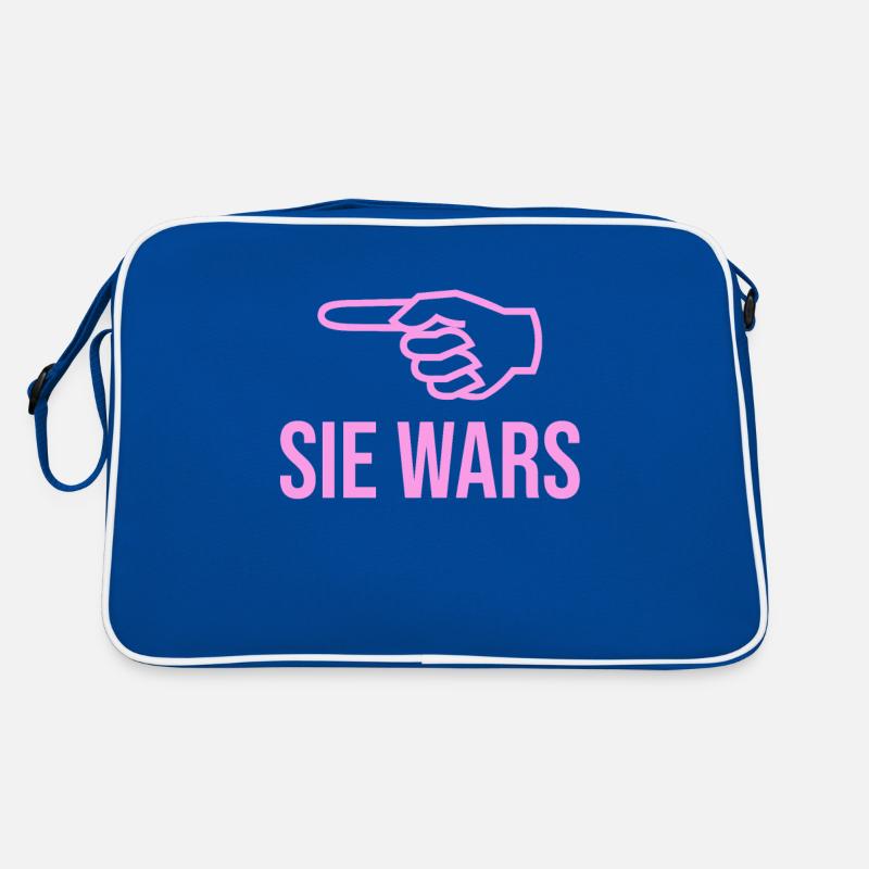 Sie wars Retro Tasche