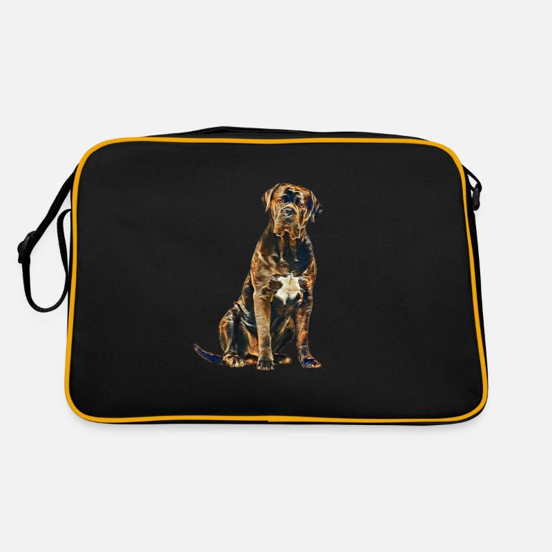 Cane Corso Art Vintage Sac Retro