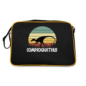 Compsognathus - Sac Retro - noir/or - Dos