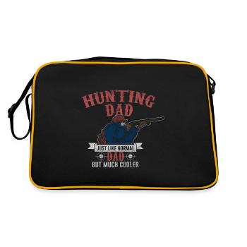 Hunt Hunting - Retro Bag - black/gold - Back
