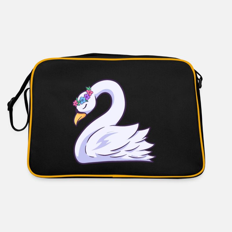 Schwan Retro Tasche