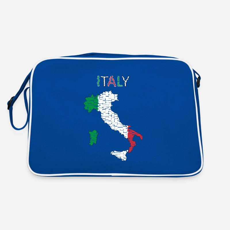 Italie Drapeau - Design d’art Sac Retro