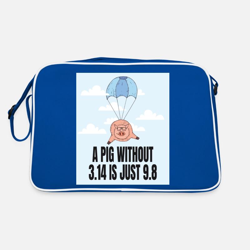 Un cochon sans 3.14 - Idée cadeau Pi Sac Retro