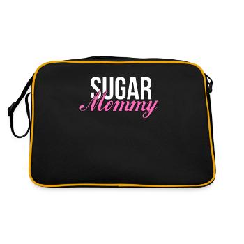Sugar Mommy Momma Mama présente Toyboy - Sac Retro - noir/or - Dos