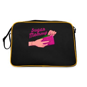 Sugar Mommy Momma Mama Presents Toyboy - Retro Bag - black/gold - Back