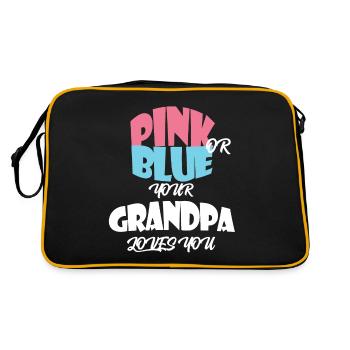 Le sexe du bébé révèle pour GRANDPA - Sac Retro - noir/or - Dos