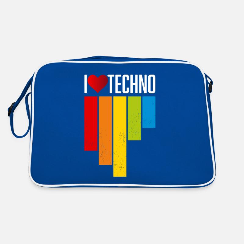 J’aime la techno Sac Retro