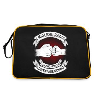 Regalo per Nonno Partner Look Padri Papá Promosso - Sac Retro - noir/or - Dos