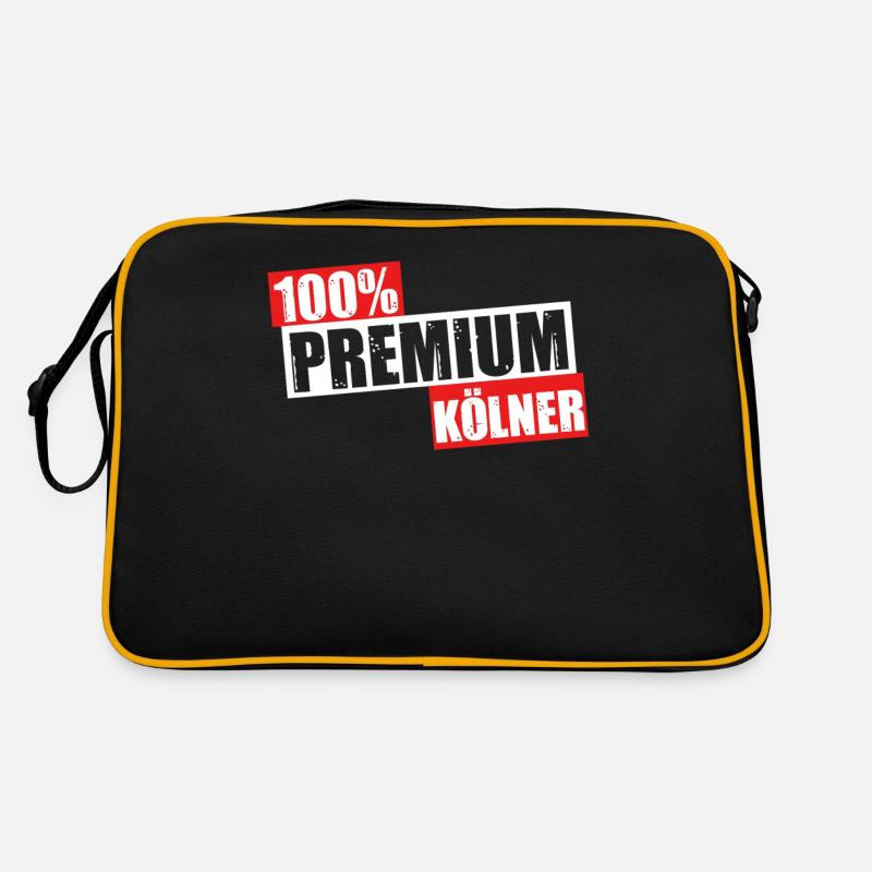 Köln Jeck Karneval Kölner Dom Kölle Alaaf Geschenk Retro Tasche