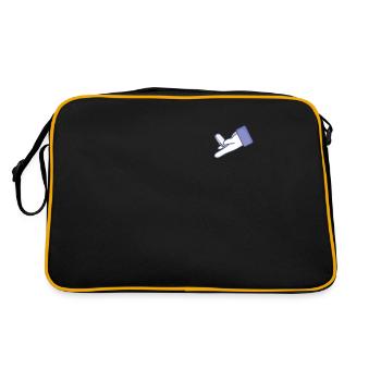 Dirty Fingers Two in the Pinky Like Sex - Retro Bag - black/gold - Back