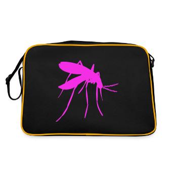 Morsure d'insecte insecte suceur de sang de moustique - Sac Retro - noir/or - Dos