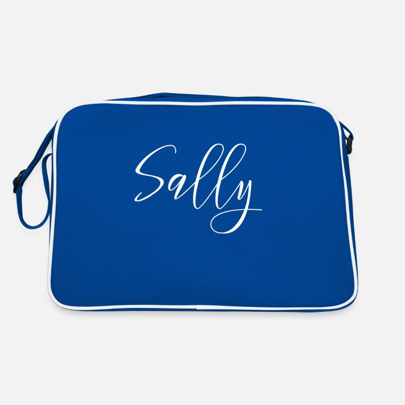 Sally Sali Hoi Name oder Grußformel aus Alemannia Retro Tasche