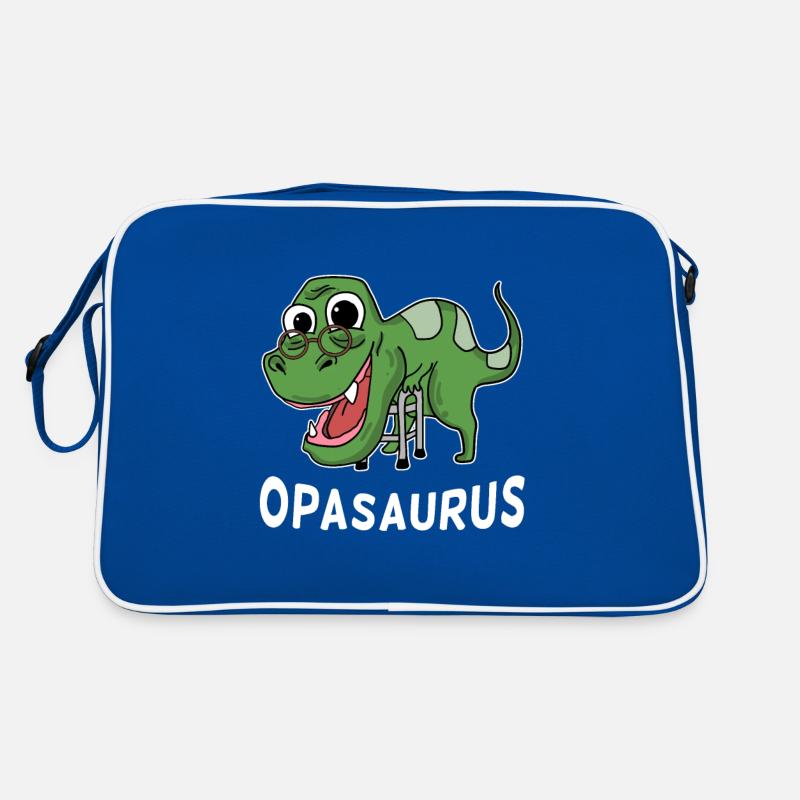 Grandpasaurus Opasaurus Opa Dinosaurier Geschenk Retro Tasche