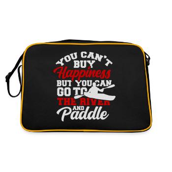 Kayak - Sac Retro - noir/or - Dos